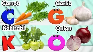 Vegetables ABC Song | Vegetables Alphabet Song | Phonics for Kids | Alphabet Letters