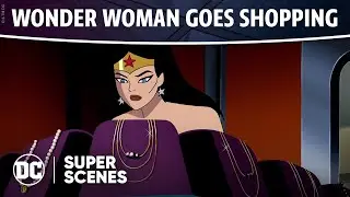 Justice League - Wonder Woman Goes Shopping | Super Scenes | DC