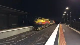 SSR and Qube freight trains.