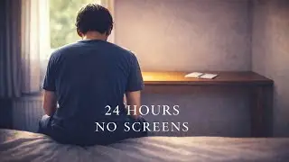 24 HOURS NO TECHNOLOGY: My Brain on ISOLATION and Mental Discomfort 🤯
