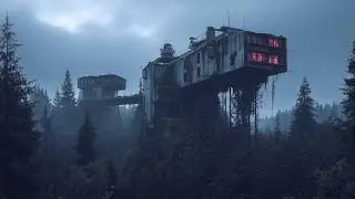 Dark Ambient Music for Sleep and Focus | 1 Hour Dystopian Post Apocalyptic Soundscape No Ads