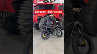 Russia Motorcycle Exhibition, ebike is the future. #russia #moscow #ebike #motorcycle