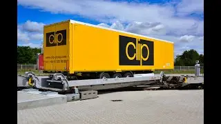 Lohr  Railway System at CLIP Intermodal Terminal