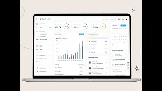 Job Dashboard Design with Bootstrap 5 Admin Template for HR & Hiring Management
