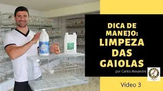 DICA DE MANEJO: LIMPEZA DAS GAIOLAS