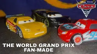 Lightning McQueen Meets Lewis Hamilton at the World Grand Prix 🏁 | Fan-Made