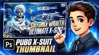 PUBG X-Suit Thumbnail 🔥 | Photoshop Tutorial | BOSS GFX