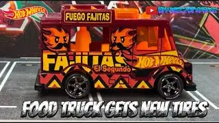 DIECAST FOOD TRUCK UPGRADE! Why I Swapped These Wheels... (Full Custom) 🛠️