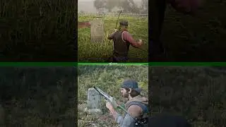 STONE PHYSICS COMPARISON (RDR2 VS DAYS GONE)