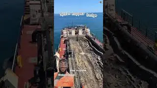 Split Hopper Barge #barge #lifeatsea #marinelife #beingmariner #offshore #offshorelife