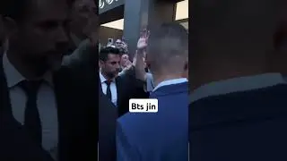 BTS Jin leaving after Gucci fashion week#bts #jin