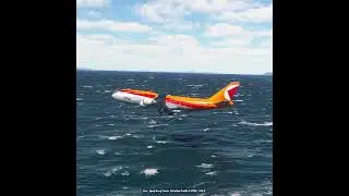 Airplane Emergency Landing in the open sea EP239