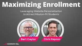 Increase Student Enrollment Through Web Personalization