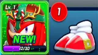 Sonic Forces Mobile: Разблокирован новый рождественский персонаж — Олень Наклз — Все персонажи ра...