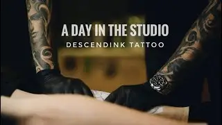 Flowers & Mandala tattoo |  A day in the studio #tattoo #tattoos