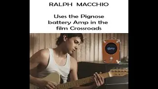 Pignose Battery Amp, Ralph Macchio uses it! the 7-100 portable guitar amp, Distributed by Aria.