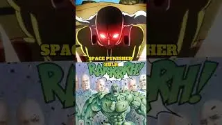 SAITAMA 100% VS HULK (COMICS) #dccomics #anime #fanart #superhero #marvelcomics #onepiece#dragonball