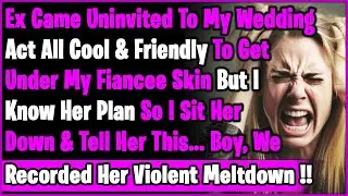Ex Showed Up Uninvited to My Wedding, Pretending to Be Friendly to Upset My Fiancée. I Knew Her Game
