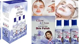 Glow and clean ultra whitening skin polish