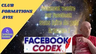 Facebook Codex de Pierre-Eliott Lallemant une belle arnaque, comment vendre sans pub sur Facebook ❓