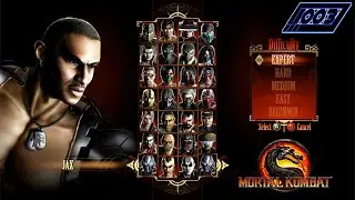 Mortal Kombat 2011 Jax Arcade Ladder (Expert Difficulty)