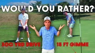 Random Golf Advantage Challenge (Trey Violates the Green??)
