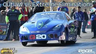 Outlaw vs Extreme Eliminations | WCF - Import vs Domestic 2018 at MDIR | ERacer
