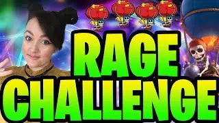 *NEW* BEST DECK for RAGE CHALLENGE & EASY 7 wins | CLASH ROYALE 2021