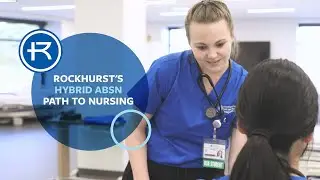 Rockhurst's Hybrid ABSN Path to Nursing - Abbey Clark