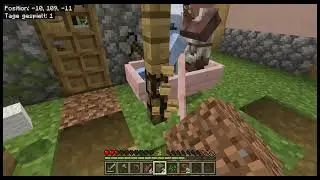 Ein neuer Gast in einem neuen Projekt! Minecraft Tierpark #1