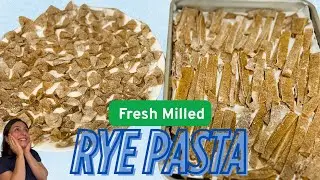 Rye Pasta from Scratch | Hearty Homemade Pasta with Fresh Milled Flour