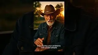 Cowboy&rsquo;s Wisdom: Stop Sharing Problems with Fools 🤠