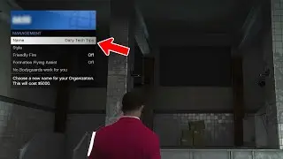 How to name your organization in GTA online PS5