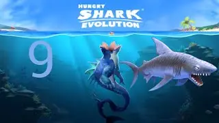 Hungry Shark Evolution|Episode:9/Fight the yellow giant crab using the tiger-shark.