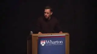 Authors@Wharton Speaker Series presents Peter Thiel