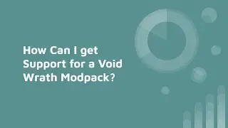 How Can I get Support for a Void Wrath/Void Launcher Modpacks?