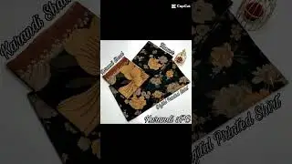 🍂*_BAROQUE_*🍂*DIGITAL PRINT KARANDI VOLUME*#youtubeshorts #fashion #viralvideo