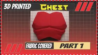 Covering 3D printed parts with fabric