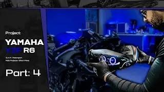 Yamaha R6 2003 | Project Part: 4 | Mounting the front end! [ENG SUBTITLES]