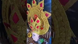 Gumawa ako ng Festival Costume na gagamitin sa Quatar