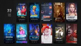 Event Party Flyer Instagram Reels - After Effects Template