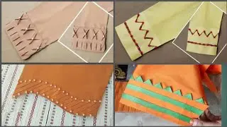 Ladies salwar poncha designs 2021 | trouser design | palazzo design | capri design | poncha design