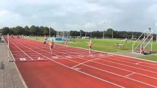 Clubkampioenschappen Climax Meisjes B Pupillen 40 meter sprint 5 oktober 2013