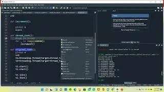 Thread synchronization in Python | Race condition in python | how to avoid Criticalsection in Thread