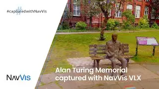 Captured with NavVis: Alan Turing Memorial | Manchester, UK