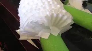 *HOW TO* Coffee Filter Wall Art