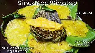 Sinudsod/Sinalab ng Quezon | yellow cassava variety | native Meryenda | Healthy and yummy snack