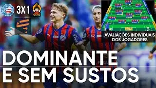 BAHIA 3X1 PORTO - ESQUADRÃO DOMINA, VENCE COM FACILIDADE E GARANTE VAGA NAS SEMIFINAIS DO BAIANO