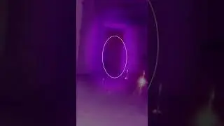 SCARY shadow figure passes behind me in a haunted hospital! #shorts #paranormal #haunted #nukestop5