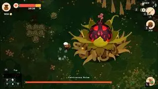 Moonlighter vs Carnivorous Mutae - 2nd dungeon Forest Boss Fight Tutorial Gameplay
